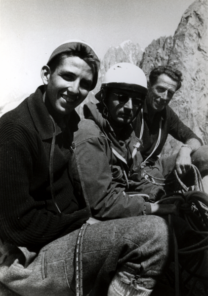 Aiguille du Moine; les Wolf (fils et pre) et Michel