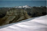 (Font Sancte) Vue de la Tte de l'Estrop: la Grande Solane 2909 m - au fond: le Grand Brard