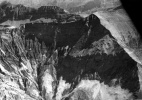 La Sche versant Sud et Ouest, vue d'avion