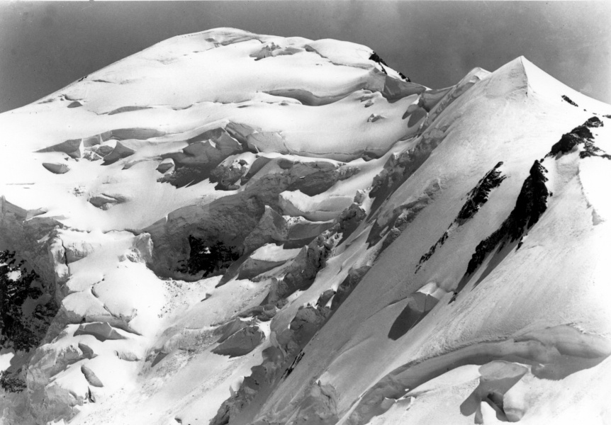 Mont Blanc, 1902: arte des bosses