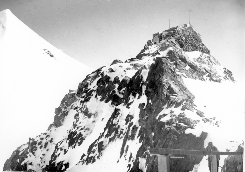 Mont Blanc, 1902: observatoire et refuge Vallot