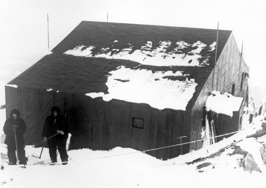 Mont Blanc, 1902: observatoire Vallot