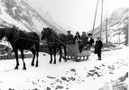 La Grave, 1912: traneau des skieurs
