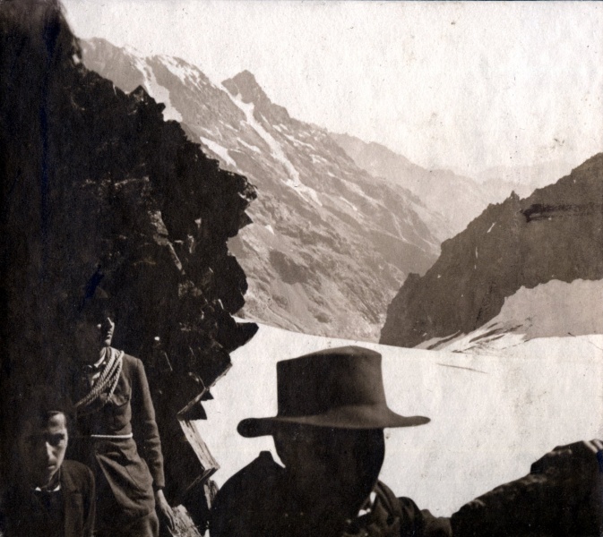 14 aot 1925 - course au col du Sl: Franois, Jacques