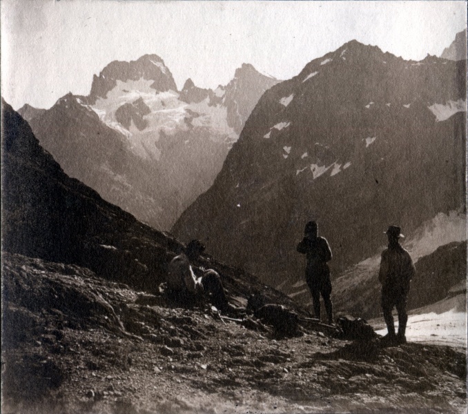 13-18 aot 1925 - Oisans: les crins; Franois, Henri, Jacques