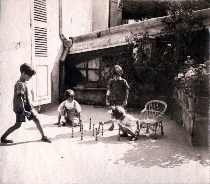 Digne: Bernard Mugel, Michel, Monique Mugel; Paul Mugel