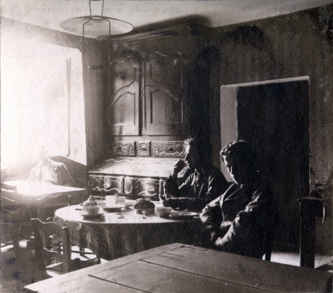 aot 1926 - Vallouise, htel des crins: X, Henri