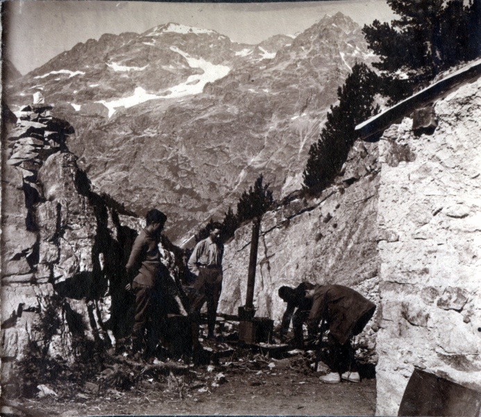 aot 1926 - refuge du Carrelet
