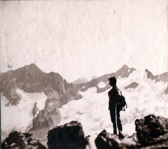 aot 1926 - sommet de la Pointe Richardson; Pointe du Sl et des Boeufs rouges