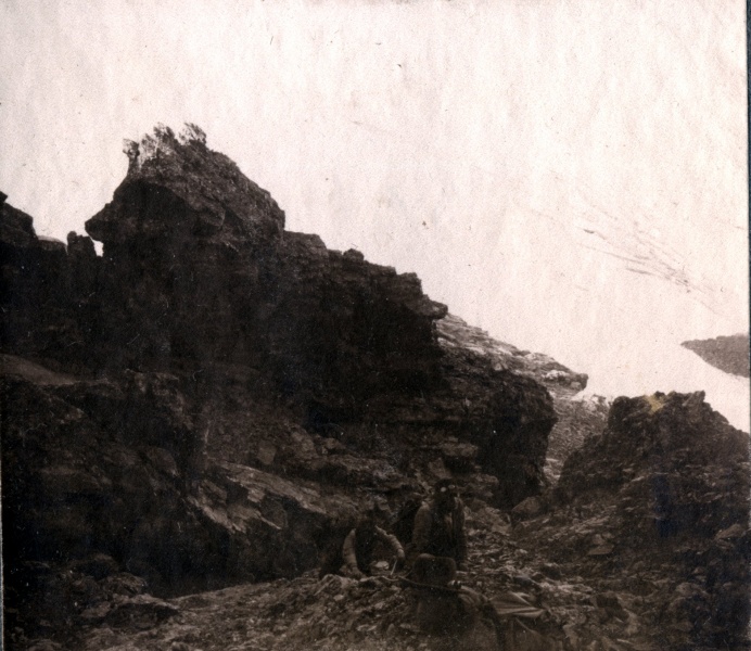 aot 1926 - couloir montant au Col su Sl
