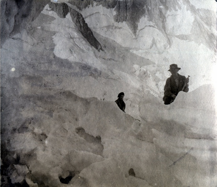 aot 1926 - sous le Col du Sl