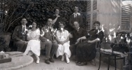 6 septembre 1925 - Digne: Jean Prouvost, Jeanne, Andr, Germaine, Joseph, lisabeth; Genevive, Henri