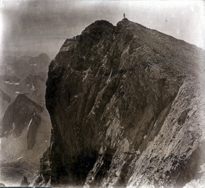 aot 1927 - Sommet du Brec de Chambeyron