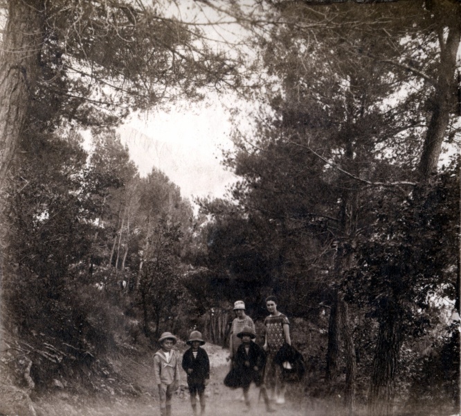 1928 - St Vincent: Genevive, Toinon et autres