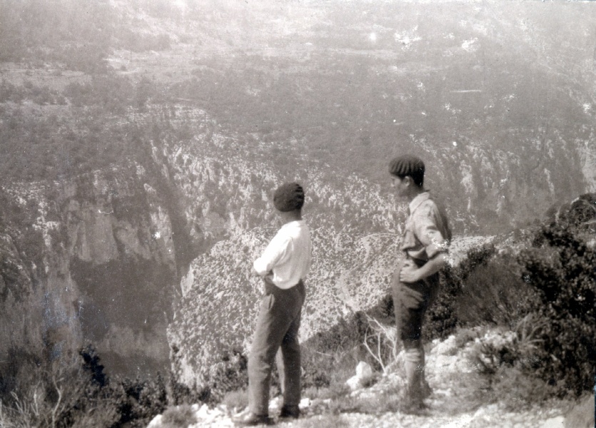 aot 1929 - Gorges du Verdon