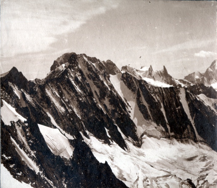 1929 - Talfre vu des Grandes Jorasses