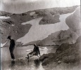 aot 1927 - Lac des neuf couleurs: Jacques, Henri