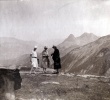 1928 - Col d'Allos: Paule, Genevive, lisabeth (?)