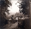 Pques 1930 - Entre Duerne et St Martin: Henri, Genevive, Pierre