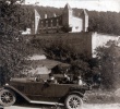 Pques 1930 - Chteau de la Barolire  Limonest: Henri, Pierre, Michel, Genevive
