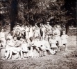18 septembre 1932 - Col du Labouret: noces d'or de Joseph et lisabeth: au deuxime rang, Robert Mugel, Jean Prouvost, Toinon, X, X, Franois, X, Germaine; au troisime rang, Andr, Jacques, Genevive, Paule, X, lisabeth, Jeanne, Joseph
