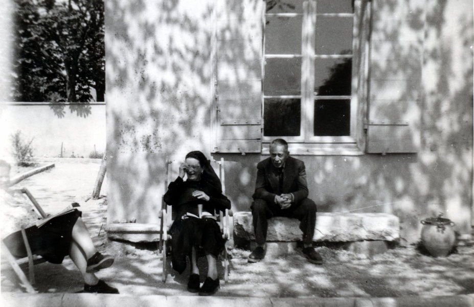 Aix, 22 avril 1951 : Genevive, Louis