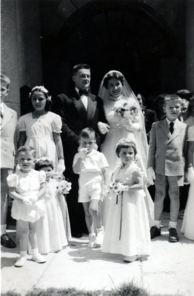 Sassenage, 19 juillet 1951 : mariage de Ccile