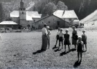 Notre Dame de la gorge, 15 aot 1951 : Jacques, Madeleine, Vincent, Jrme, Anne, Genevive, Christophe, Catherine