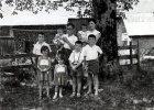 Maudre, septembre 1952 : Isabelle, Agns, Dominique,
