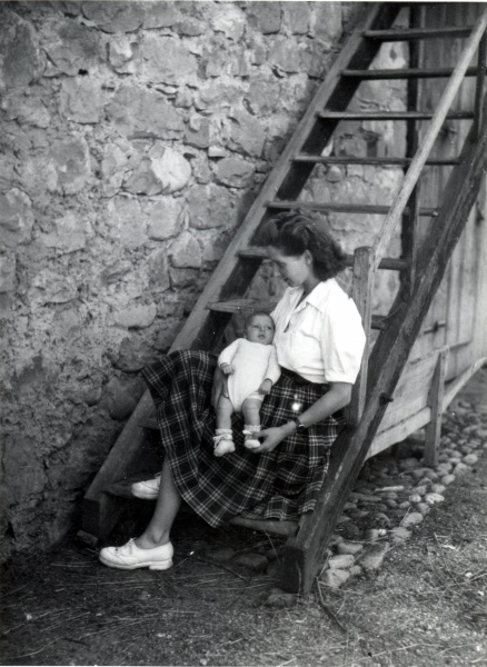 Chabottes, 15 aot 1948: Florence, Franoise