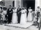 Filles et garons d'honneur (Marie-Thrse, Ccile ?)
