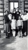 Pornichet, mai 1940 - Elisabeth, Jeanne, Toinon, etc.