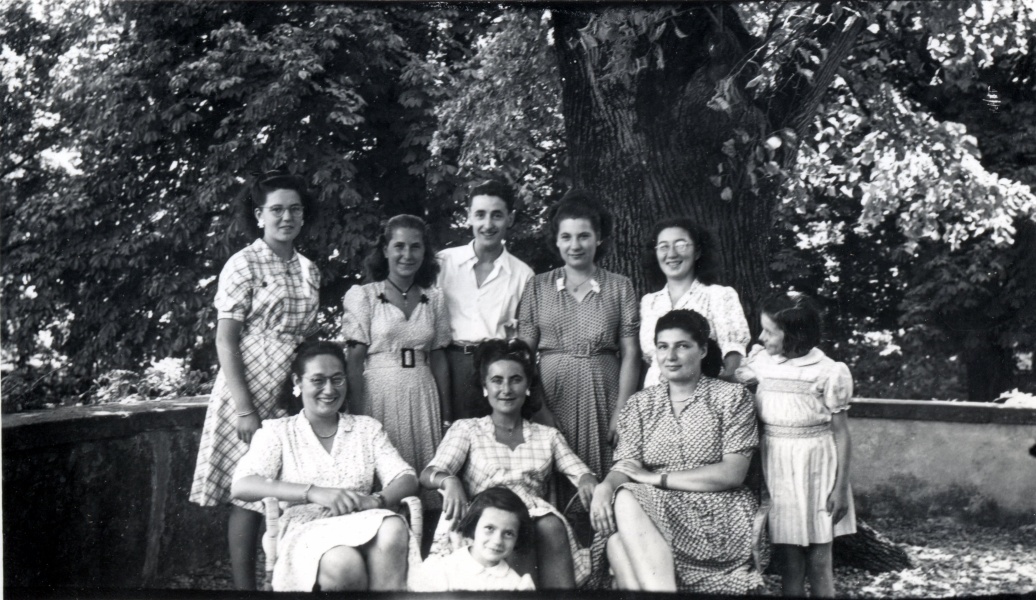 Cousin et cousines, Sassenage, aot 1946