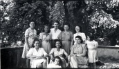 Cousin et cousines, Sassenage, aot 1946
