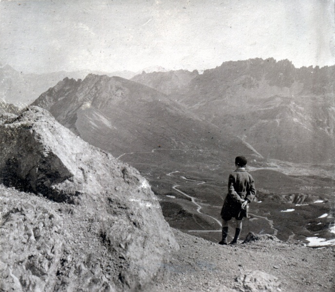 1933 - Col du Galibier: Michel