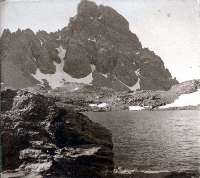 1933 - Lac noir et Brec de Chambeyron
