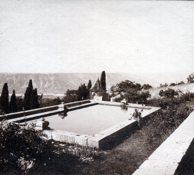 1934 - Aiguines, le bassin: Genevive