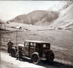 1933 - Plan Lachat, route du col du Galibier: Genevive, Michel