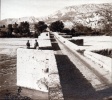 1934 - Les Salles, pont du Verdon: Genevive, Jeanne