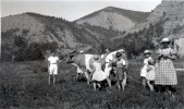1934 - Digne: enfants Mugel et Prouvost