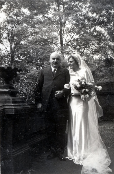 17 septembre 1935 - mariage de Pierre: Tony Courby, Irne