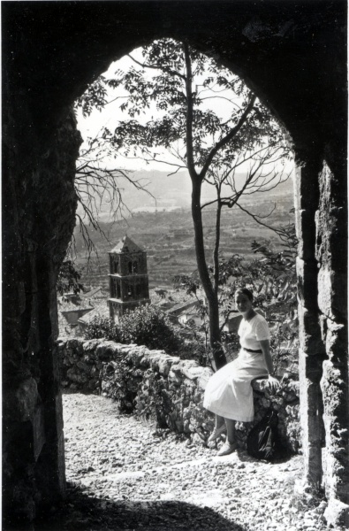 septembre 1936 - Moustiers: Toinon