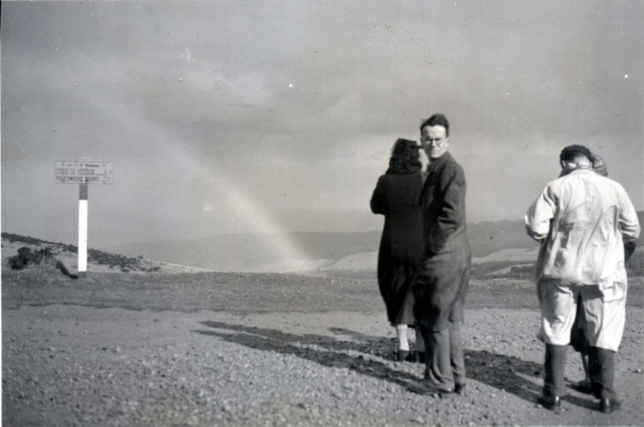 dimanche 7 mars 1937 - Mont d'or: Genevive, Pierre, Jacques