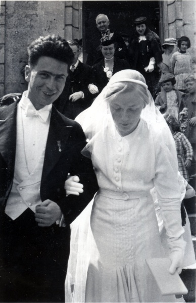 mai 1937 - mariage de Jacques: Jacques, Madeleine