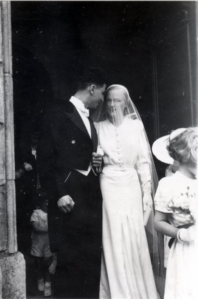 mai 1937 - mariage de Jacques: Jacques, Madeleine