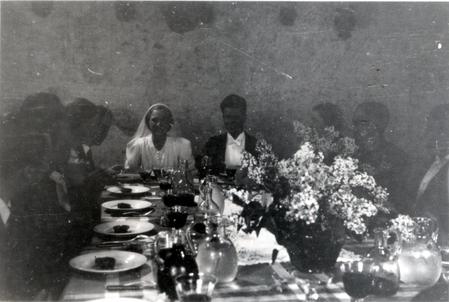 mai 1937 - mariage de Jacques: Madeleine, Jacques