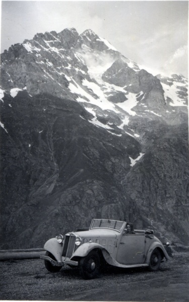 juillet 1939 - Col du Lautaret: Genevive