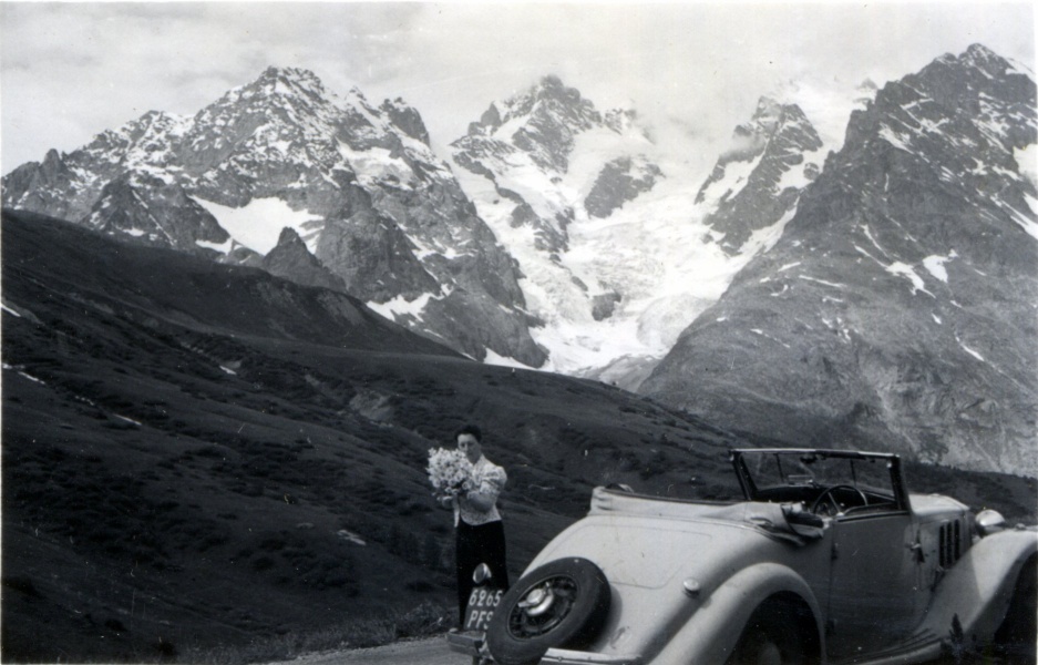 juillet 1939 - Col du Lautaret: Genevive