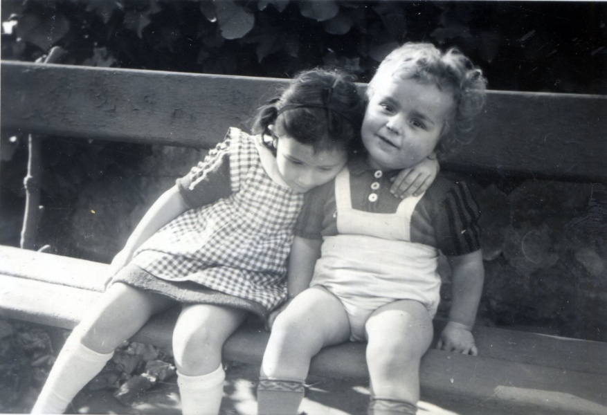 novembre 1939 - Digne: Jacqueline, Philippe