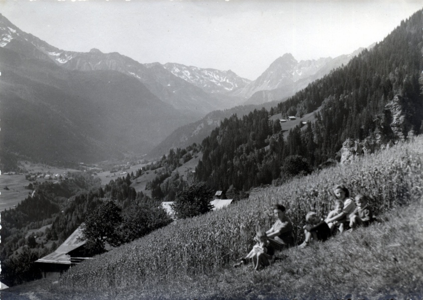 Le Planay : Florence, Genevive, Rmi, Franoise, tienne